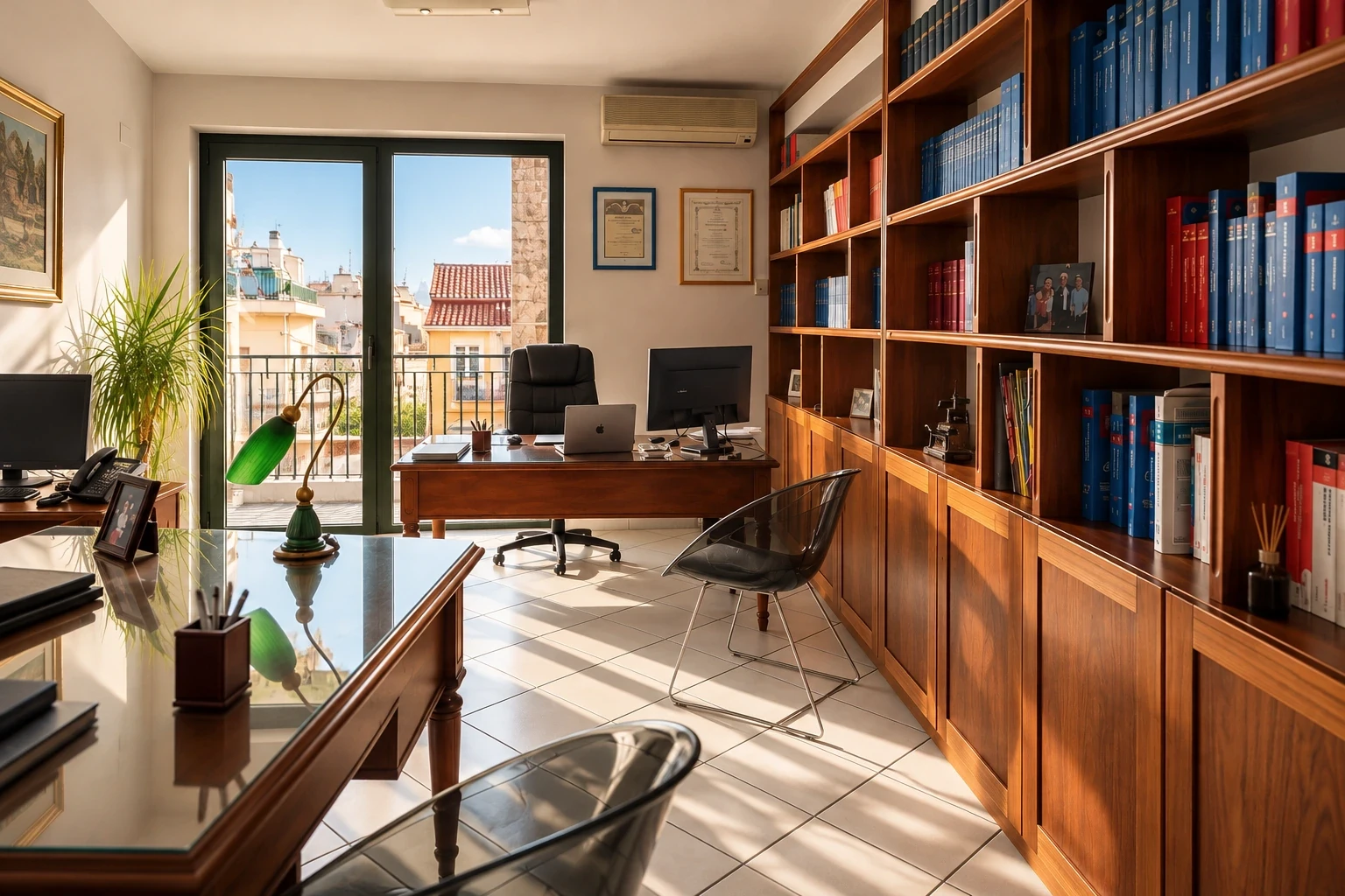Interno dello Studio Algeri Marino a Leonforte